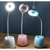 Halka LED USB Şarjlı Masa Lambası - 1