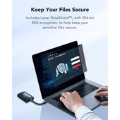 LEXAR 1TB SL500 PORTABLE SSD LSL500X001T-RNBNU USB 3.2 SSD HARİCİ DİSK thumbnail 6