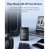 LEXAR 1TB SL500 PORTABLE SSD LSL500X001T-RNBNU USB 3.2 SSD HARİCİ DİSK thumbnail 5