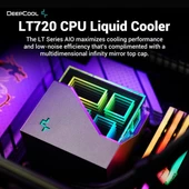 DEEPCOOL 360MM LT720 RGB AM5-1700P SIVI SOĞUTUCULU İŞLEMCİ FANI - 4