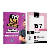 Kr Akademi TYT VİP Fizik Konu ve Marka Fizik Deneme Seti 2 Kitap - 1