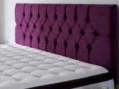 Niron Purple Yatak Seti 160x200 cm Çift Kişilik Yatak Baza Başlık Takımı - Orta Sert Yatak Mor Baza ve Başlığı thumbnail 11