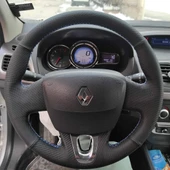 Renault Fluence Araca Özel Direksiyon Kılıfı (Noktalı Karbon) thumbnail 1