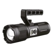 PANTHER 40W Şarjlı Ledli Profesyonel El Feneri 10.000Lm 3,7vX4 Adet Pil - 1