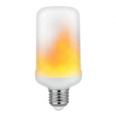 Alev Led Ampul, E27 Duy'lu Ateş Efektli Led Alevli Lamba - 4