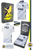 Fenerbahçe Orijinal 24/25 Beyaz Forma & Silikon Bileklik Set Hediyelik Ahşap Kutulu thumbnail 1