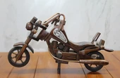 Ahşap Harley Motor Orta Boy L - 1
