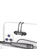 Y12 KABLOLU KULAKİÇİ SİLİKONLU BLUETOOTH KULAKLIK thumbnail 2