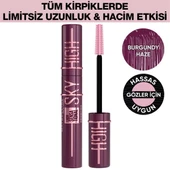 Maybelline New York Lash Sensational Sky High Burgundy Haze Maskara - 1