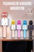 Taşınabilir Bluetooth Karaoke Mikrofon: Hafıza Kart Girişli, Etkileyici Performans thumbnail 1