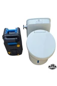 El W5000 Et Kasetli Tuvalet Taharet Musluklu Yatek Karavan Tekne - 1