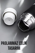500 ml Kapasiteli Taşınabilir Basınçlı Termos Seti Günlük Kullanım için İdeal - 3