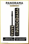 L'Oréal Paris Panorama Hacim Veren Maskara All Night Black - Siyah - 1