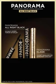 L'Oréal Paris Panorama Hacim Veren Maskara All Night Black - Siyah - 5