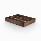 Woodsaka Yoi Ayarlanabilir Masaüstü Organizer & Aksesuar Kutusu - Ceviz - 3
