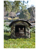 Yuga Kamuflaj Desen Kedi Evi Isı ve Yağmur Korumalı - 7