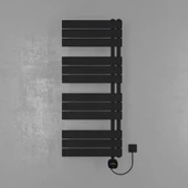 Malus Elektrikli Havlupan G:50 Cm Y:115 Cm Eht-ac Elektronik Termostat Siyah - 1