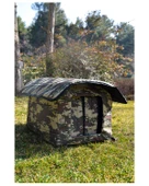Yuga Kamuflaj Desen Kedi Evi Isı ve Yağmur Korumalı - 1