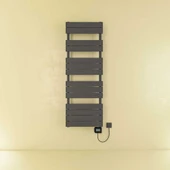 Silena Elektrikli Havlupan G:50 Cm Y:140 Cm Eht-lc Elektronik Termostat Antrasit - 1
