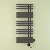 Erica Elektrikli Havlupan G:50 Cm Y:120 Cm Eht-ac Elektronik Termostat Antrasit - 1