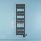 Bella Elektrikli Havlupan G:50 Cm Y:180 Cm Eht-lc Elektronik Termostat Antrasit - 1
