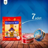 Mahmood Rıce 1121 Basmati Pirinç 900gr X7adet + Qu Ton Balığı 160 Gr(hediye) thumbnail 3