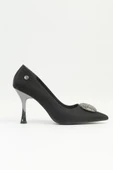 Pierre Cardin 54031 Kadın Abiye Taşlı Stiletto Ayakkabı - 5