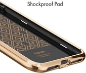 Spigen iPhone XR ile Uyumlu Kılıf La Manon étui Gold Black - 6