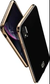Spigen iPhone XR ile Uyumlu Kılıf La Manon étui Gold Black - 2