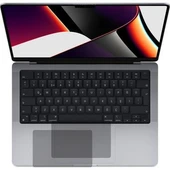 Apple MacBook Pro 14' Mat Parmak Izi Bırakmayan Touchpad Nano Koruyucu 2 Adet - 1