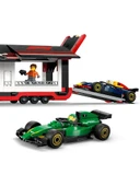 LEGO City RB20 ve AMR24 F1 Arabalı F1 Kamyonu 60445 - 6