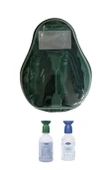 Göz Duşu Solüsyonu İstasyonu Set (1 Adet Boş İstasyon +1 Adet 500 ML  +1 Adet 250 Ml Solüsyon) - 1
