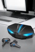 Bluetooth Gamer Oyuncu Kulaklığı ANC Özelliği Yüksek Ses Kaliteli - 2