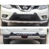 Nissan X-Trail  2014 2017 Uyumlu Ön Arka Tampon Koruyucu Difüzör - 1