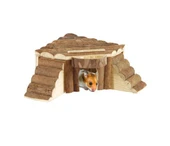 Karlıe Ahşap Kemirgen Evi 17x11x8cm - 1