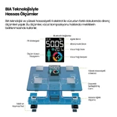 Relux RBS4000 Wellness Akıllı Vücut Analiz Tartısı Yağ, Kas, Sıvı Ölçer, 4 Elektrot, Bluetoothlu BIA Teknolojisi - 2