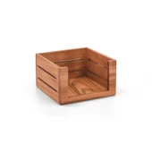 Woodsaka 3Line Küp Not Kağıdı Kutusu - Kiraz Ağacından thumbnail 4