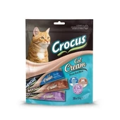 Crocus Karışık Lezzet Somon Karides ve Yengeç Sıvı Kedi Ödül Maması 15 Gr 30 Adet - 1