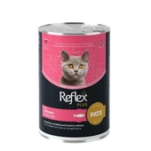 Reflex Plus Pate İçinde Somonlu Yavru Konserve Kedi Maması 395 Gr - 1