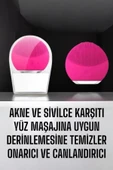Yüz Temizleme Aleti Genç Görünüm Sağlayan, Kan Dolaşımını Hızlandıran, Kablosuz ve Taşınabilir - 3