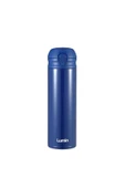 Lumin Flask Lumin Sızdırmaz Vakumlu Çift Katmanlı Mug Paslanmaz Çelik Termos 500 Ml Mavi / Siyah - 1