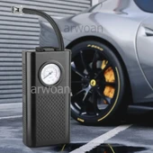 Elektrikli Hava Kompresörü USB Şarjlı Taşınabilir Bisiklet Pompası Çok Fonksiyonlu Elektrikli Lastik Pompası Motosiklet Oto Bisiklet için - 3
