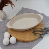 Arna Seramik  Fırın Kabı  Yanmaz Yapışmaz 33 Cm - 2