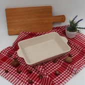 Arna Seramik Fırın Kabı Yanmaz Yapışmaz 25 Cm - 2