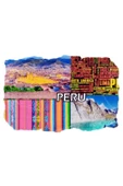 Peru Temalı Fresco Magnet thumbnail 3