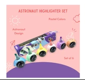 Gen-Of Astronot Fosforlu Kalem 5 Renk MD1258 thumbnail 4