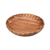 Mien Dayanıklı Akasya Tırtık Kenarlı 25 cm Kase -7b127 - 2