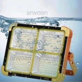 Portatif Solar LED Projektör Cata 200W Güneş Enerjili Seyyar LED Işık Taşınabilir Sokak Aydınlatması - 3