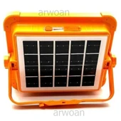 Portatif Solar LED Projektör Cata 200W Güneş Enerjili Seyyar LED Işık Taşınabilir Sokak Aydınlatması - 8