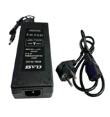 CLASS 12Volt 10Amper 120Watt Plastik Kasa Adaptör 12V 10A 5.5x2.5mm Jak Fişli thumbnail 2